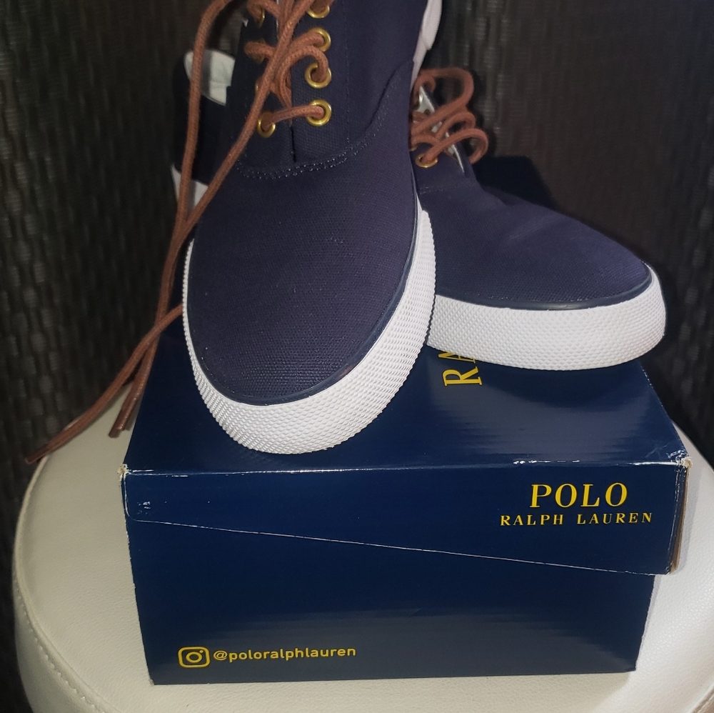 Polo boat shoes size 9